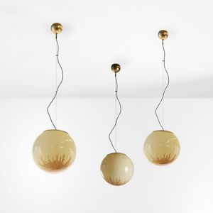 MURANO - Tre lampade a sospensione