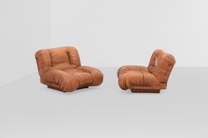 Due poltrone e divano  - Asta Design - Associazione Nazionale - Case d'Asta italiane