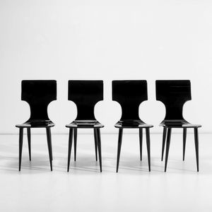 Piero Fornasetti - Quattro sedie