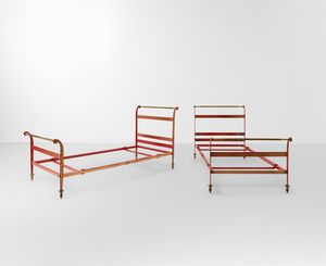 Piero Fornasetti - Due letti Greca