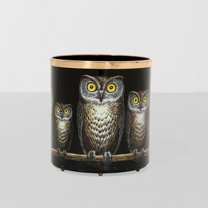 Piero Fornasetti - Portacarte Civette