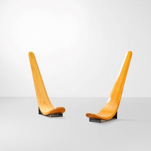 Carlo Mo - Due poltrone mod. Chip