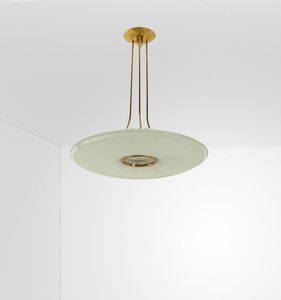 MAX INGRAND : Lampada a sospensione.  - Asta Design - Associazione Nazionale - Case d'Asta italiane