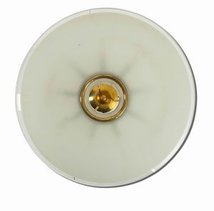 MAX INGRAND : Lampada a sospensione.  - Asta Design - Associazione Nazionale - Case d'Asta italiane