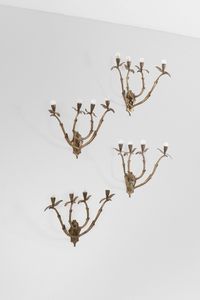 Quattro grandi lampade a parete.  - Asta Design - Associazione Nazionale - Case d'Asta italiane