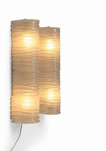 Barovier & Toso : Due lampade a parete  - Asta Design - Associazione Nazionale - Case d'Asta italiane