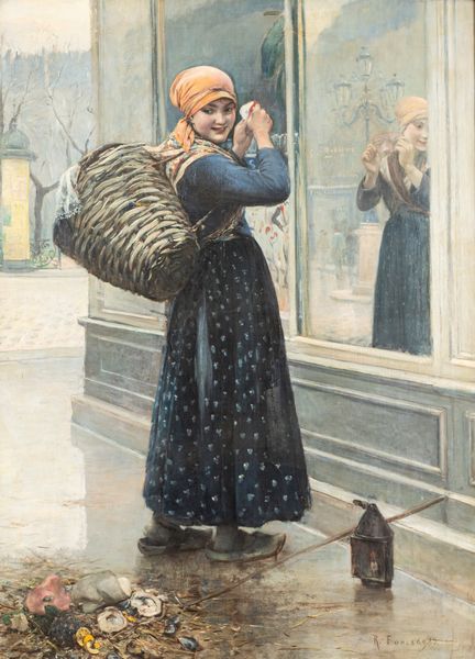 Raoul André Jacques Forcade : Dopo il ballo  - Asta Importanti Dipinti e Sculture / Arte Figurativa tra XIX e XX Secolo - Associazione Nazionale - Case d'Asta italiane