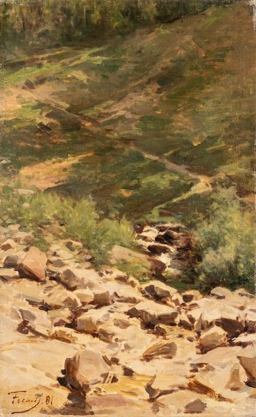 Achille Befani Formis : Il torrente  - Asta Importanti Dipinti e Sculture / Arte Figurativa tra XIX e XX Secolo - Associazione Nazionale - Case d'Asta italiane