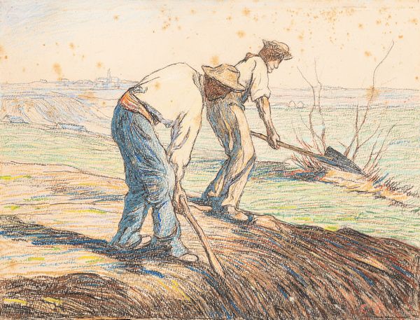 Carlo Fornara : I vangatori  - Asta Importanti Dipinti e Sculture / Arte Figurativa tra XIX e XX Secolo - Associazione Nazionale - Case d'Asta italiane