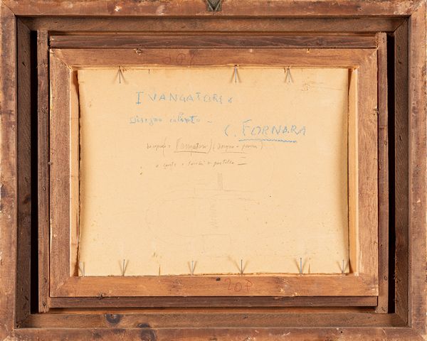 Carlo Fornara : I vangatori  - Asta Importanti Dipinti e Sculture / Arte Figurativa tra XIX e XX Secolo - Associazione Nazionale - Case d'Asta italiane