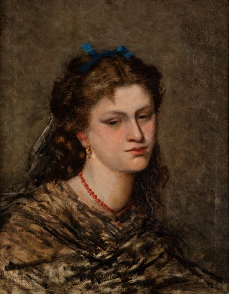 Demetrio Cosola : La moglie  - Asta Importanti Dipinti e Sculture / Arte Figurativa tra XIX e XX Secolo - Associazione Nazionale - Case d'Asta italiane