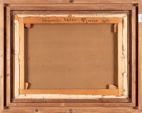 Alessandro Milesi : Al lavoro nella campagna veneta  - Asta Importanti Dipinti e Sculture / Arte Figurativa tra XIX e XX Secolo - Associazione Nazionale - Case d'Asta italiane