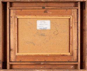 Carlo Fornara : Marina a Nervi  - Asta Importanti Dipinti e Sculture / Arte Figurativa tra XIX e XX Secolo - Associazione Nazionale - Case d'Asta italiane