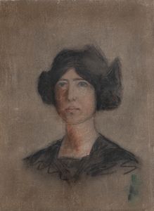 Ubaldo Oppi - Ritratto della moglie