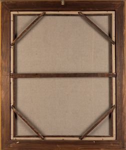 Scuola francese del XIX secolo : Ritratto maschile  - Asta Importanti Dipinti e Sculture / Arte Figurativa tra XIX e XX Secolo - Associazione Nazionale - Case d'Asta italiane