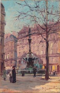Pietro Scoppetta - Parigi, Place de Theatre