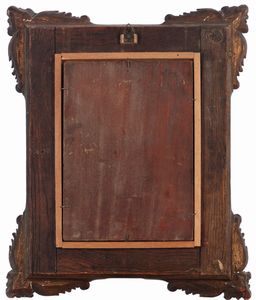 Ludovico Marchetti : Versailles, scena galante  - Asta Importanti Dipinti e Sculture / Arte Figurativa tra XIX e XX Secolo - Associazione Nazionale - Case d'Asta italiane