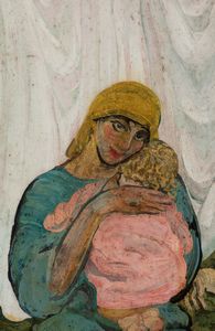 GUIDO CADORIN : Allegoria  - Asta Importanti Dipinti e Sculture / Arte Figurativa tra XIX e XX Secolo - Associazione Nazionale - Case d'Asta italiane