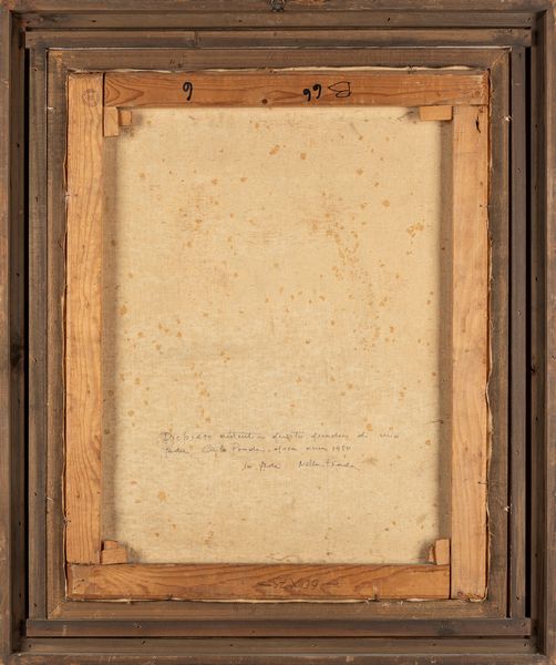 CARLO PRADA : Vaso di fiori  - Asta Dipinti, Sculture e Grafiche / Arte Figurativa tra XIX e XX Secolo - Associazione Nazionale - Case d'Asta italiane