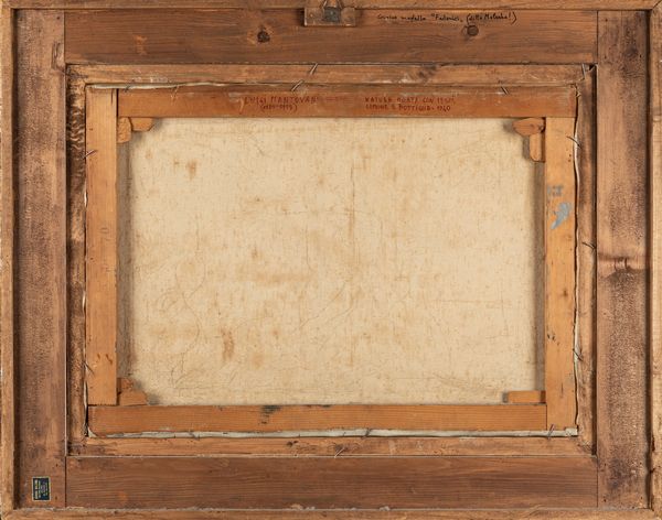 LUIGI MANTOVANI : Natura morta  - Asta Dipinti, Sculture e Grafiche / Arte Figurativa tra XIX e XX Secolo - Associazione Nazionale - Case d'Asta italiane