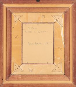 Antonio Mancinelli : San Remo dietro il Casin�; La casa sul fiume  - Asta Dipinti, Sculture e Grafiche / Arte Figurativa tra XIX e XX Secolo - Associazione Nazionale - Case d'Asta italiane