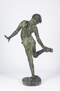 Annibale De Lotto : Il granchio  - Asta Dipinti, Sculture e Grafiche / Arte Figurativa tra XIX e XX Secolo - Associazione Nazionale - Case d'Asta italiane