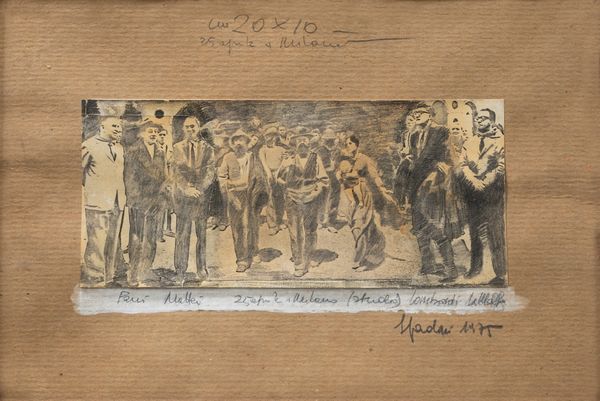 Giangiacomo Spadari : 25 aprile a Milano  - Asta Arte Moderna e Contemporanea - Associazione Nazionale - Case d'Asta italiane