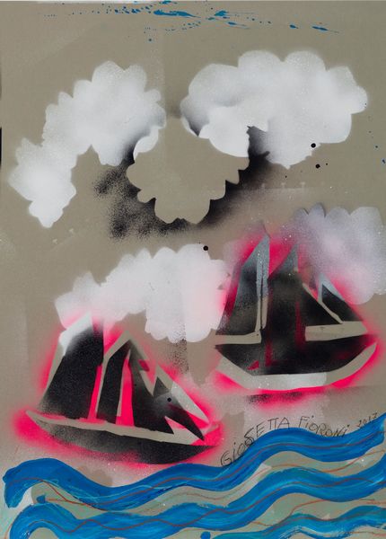 Giosetta Fioroni : Senza titolo  - Asta Arte Moderna e Contemporanea - Associazione Nazionale - Case d'Asta italiane