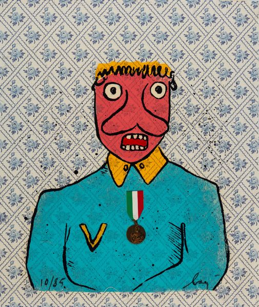 ENRICO BAJ : Senza titolo  - Asta Arte Moderna e Contemporanea - Associazione Nazionale - Case d'Asta italiane