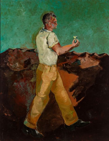 Klaus Karl Mehrkens : Durch die W�ste (Attraverso il deserto)  - Asta Arte Moderna e Contemporanea - Associazione Nazionale - Case d'Asta italiane