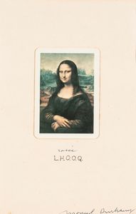 Marcel Duchamp - L.H.O.O.Q Ras�e