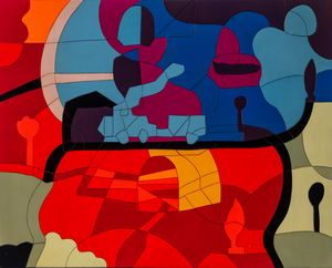 Ugo Nespolo - Se tu sei illuminato