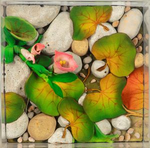 Piero Gilardi - Spiaggia con fiori