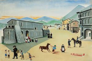 Orneore Metelli - Senza titolo (Le Sanctuaire)