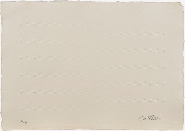 ENRICO CASTELLANI : 4 rilievi calcografici  - Asta Grafica Internazionale e Multipli d'Autore - Associazione Nazionale - Case d'Asta italiane