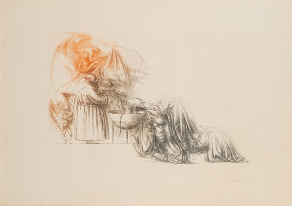 Riccardo Tommasi Ferroni : Crogiuolo  - Asta Grafica Internazionale e Multipli d'Autore - Associazione Nazionale - Case d'Asta italiane