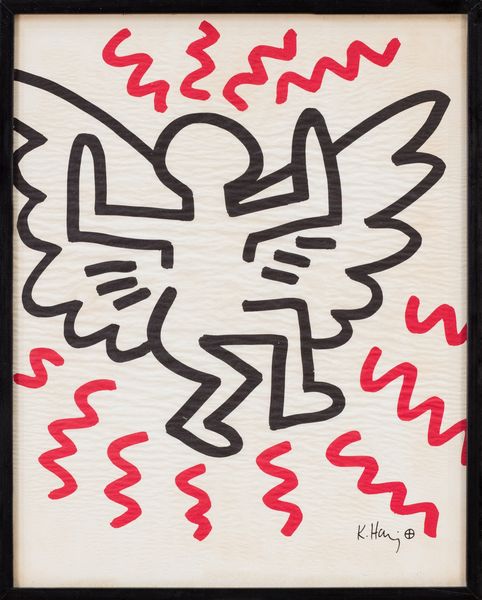 Keith Haring : Bayer Suite completa e lucchetto prodotto per Sali-Adalat  - Asta Grafica Internazionale e Multipli d'Autore - Associazione Nazionale - Case d'Asta italiane