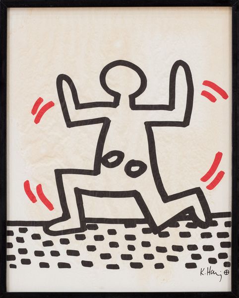 Keith Haring : Bayer Suite completa e lucchetto prodotto per Sali-Adalat  - Asta Grafica Internazionale e Multipli d'Autore - Associazione Nazionale - Case d'Asta italiane