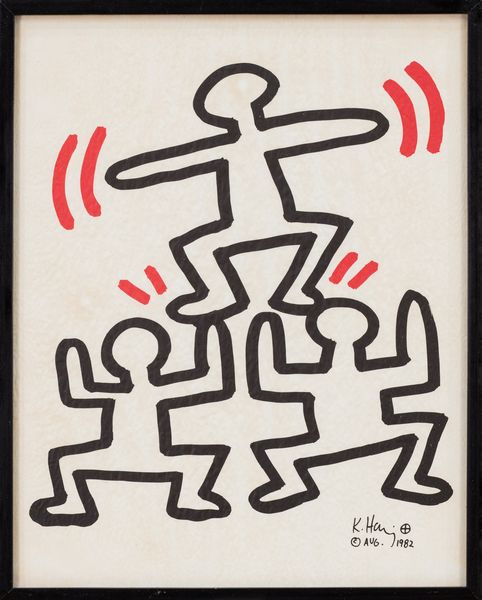 Keith Haring : Bayer Suite completa e lucchetto prodotto per Sali-Adalat  - Asta Grafica Internazionale e Multipli d'Autore - Associazione Nazionale - Case d'Asta italiane