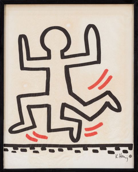 Keith Haring : Bayer Suite completa e lucchetto prodotto per Sali-Adalat  - Asta Grafica Internazionale e Multipli d'Autore - Associazione Nazionale - Case d'Asta italiane