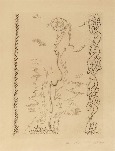 Andrè Masson : Les Erophages, (87)  - Asta Grafica Internazionale e Multipli d'Autore - Associazione Nazionale - Case d'Asta italiane