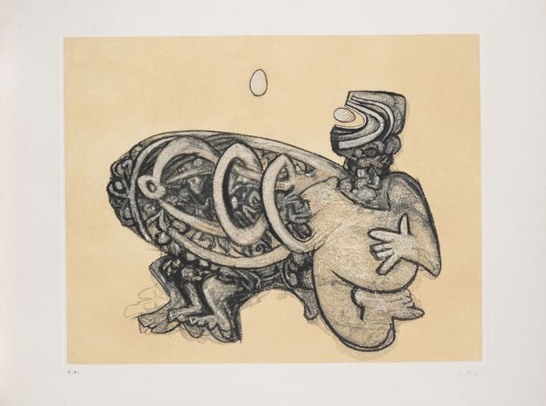 ROBERTO SEBASTIAN MATTA : Figura  - Asta Grafica Internazionale e Multipli d'Autore - Associazione Nazionale - Case d'Asta italiane