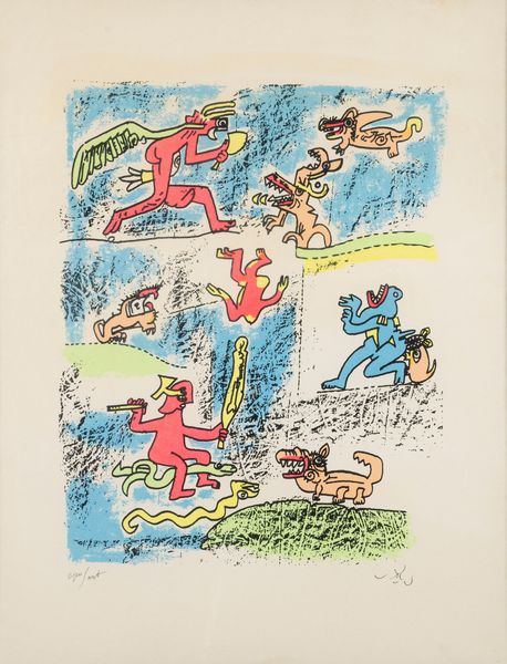 ROBERTO SEBASTIAN MATTA : Senza titolo  - Asta Grafica Internazionale e Multipli d'Autore - Associazione Nazionale - Case d'Asta italiane