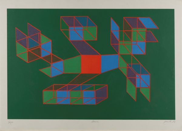 ACHILLE PERILLI : Zaum  - Asta Grafica Internazionale e Multipli d'Autore - Associazione Nazionale - Case d'Asta italiane