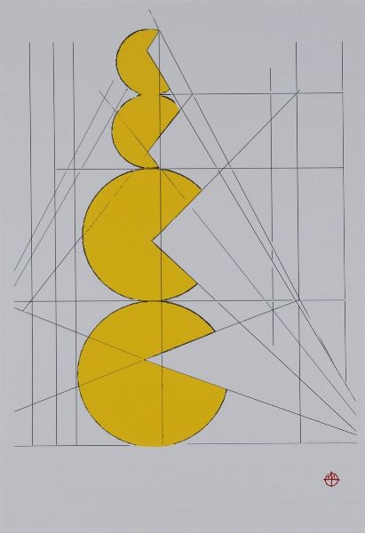 Pia Pizzo : Lotto di 15 fogli  - Asta Grafica Internazionale e Multipli d'Autore - Associazione Nazionale - Case d'Asta italiane