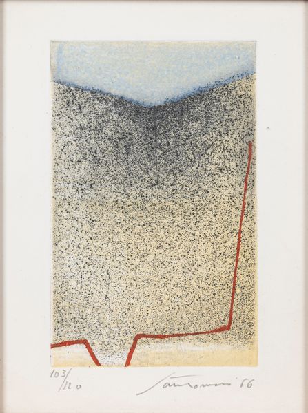 GIUSEPPE SANTOMASO : Senza titolo  - Asta Grafica Internazionale e Multipli d'Autore - Associazione Nazionale - Case d'Asta italiane