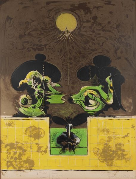 Graham Sutherland : La brche  - Asta Grafica Internazionale e Multipli d'Autore - Associazione Nazionale - Case d'Asta italiane