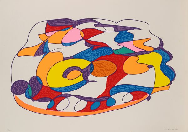 GIULIO TURCATO : Composizione  - Asta Grafica Internazionale e Multipli d'Autore - Associazione Nazionale - Case d'Asta italiane