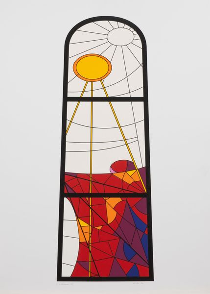 LUIGI VERONESI : Costruzione n2  - Asta Grafica Internazionale e Multipli d'Autore - Associazione Nazionale - Case d'Asta italiane