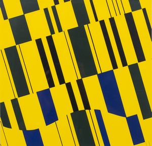 Günter Fruhtrunk - Blaue Partikel